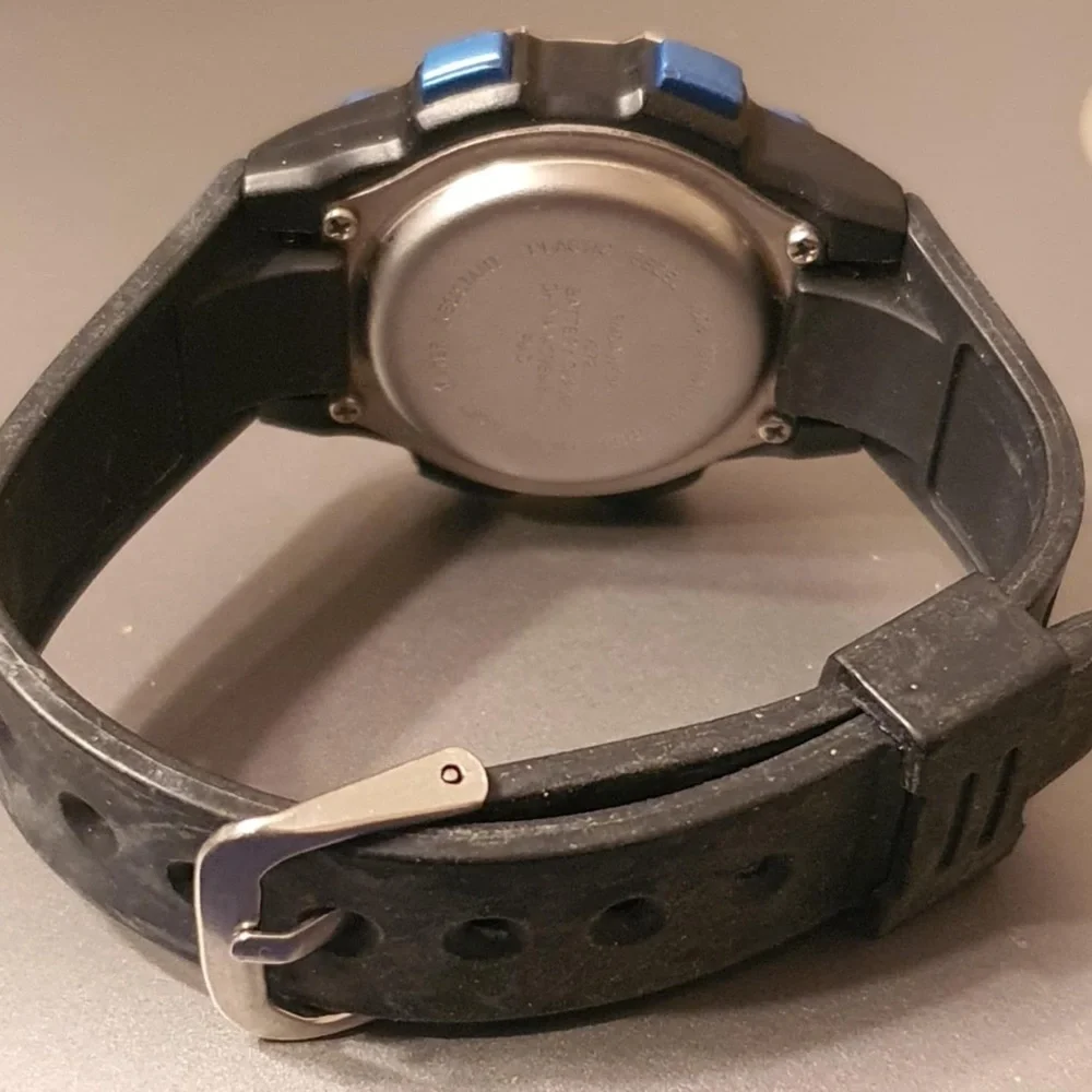 🦋10/$20🦋 FMDAW586 Silver/Blue Digital Alarm Chronograph Women's Watch